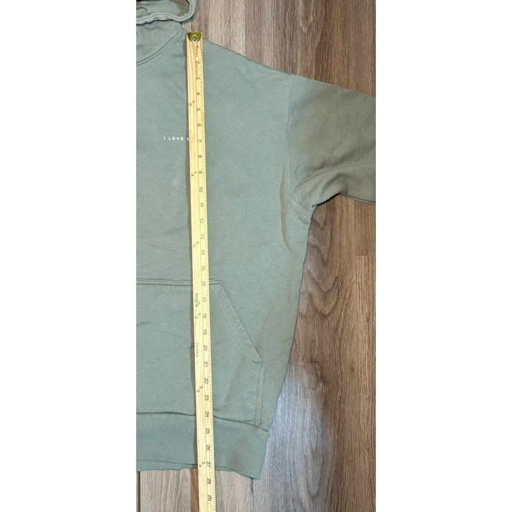 I Love Ugly Box Fit Hoodie Green Size‎ S Heavyweight Men's S Classic Sweatshirt